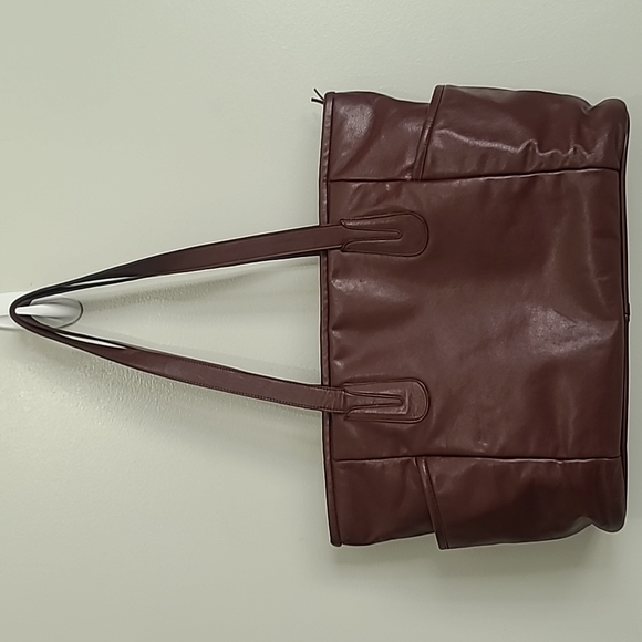 Etienne Aigner Vintage Brick Hobo Purse - Picture 7 of 10